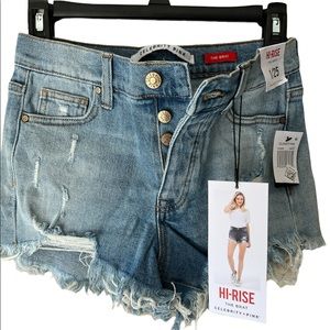 Celebrity‎ pink high rise denim shorts